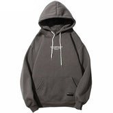 Angel God Print Fleece Hoodie